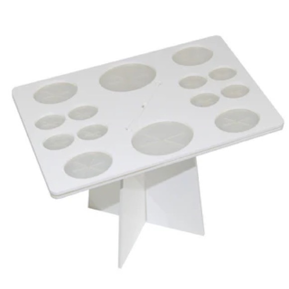 🆕 Benjabelle Daisy White Brush Tree Makeup Brush Drying Rack - Picture 2 of 4